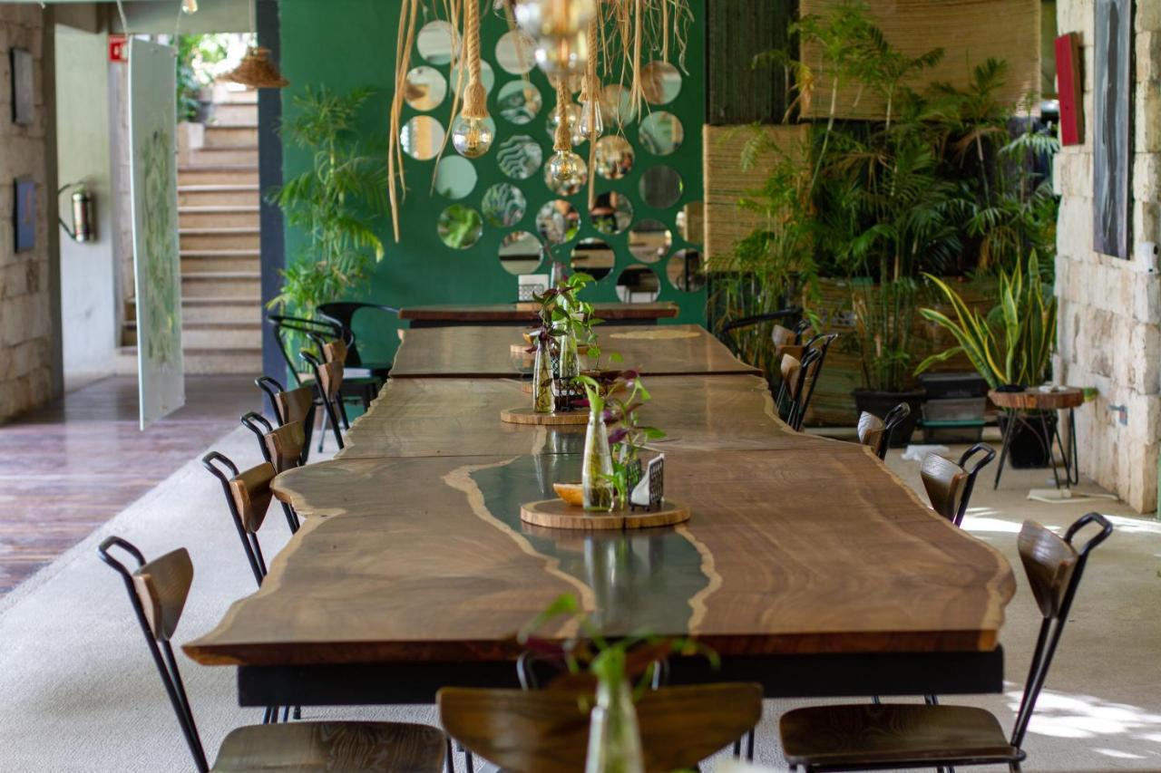 Hotel Makaaba Eco-Boutique บากาลาร์ ภายนอก รูปภาพ Restaurant